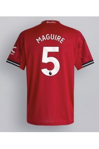 Manchester United Harry Maguire #5 Jalkapallovaatteet Kotipaita 2025-26 Lyhythihainen